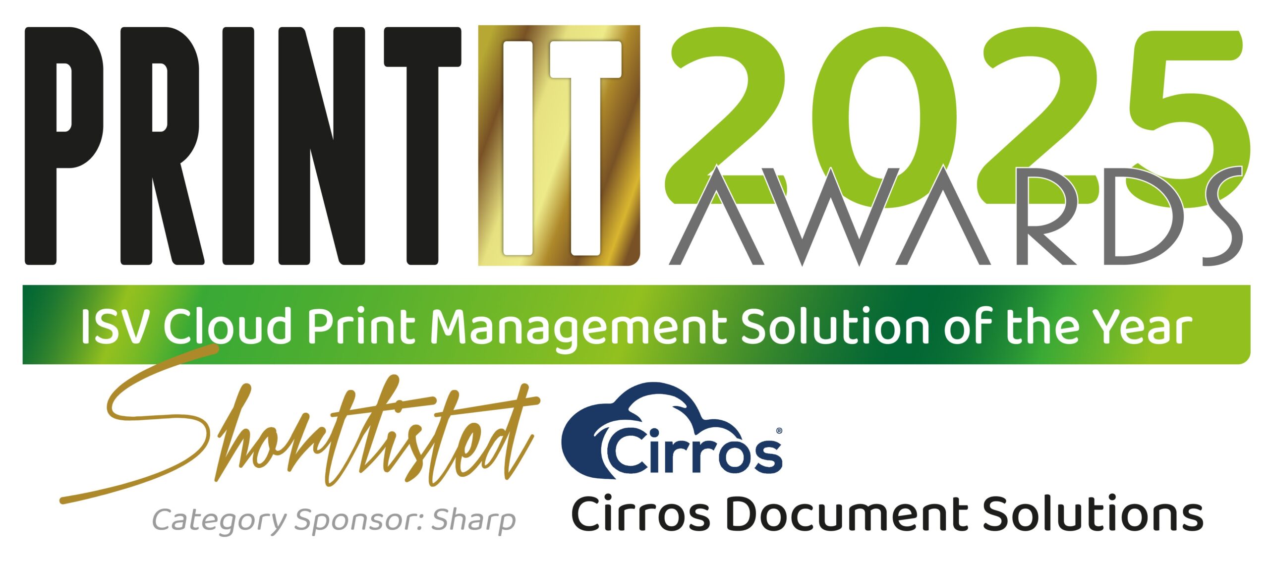 “Shortlisted” PrintIT Awards 2025
